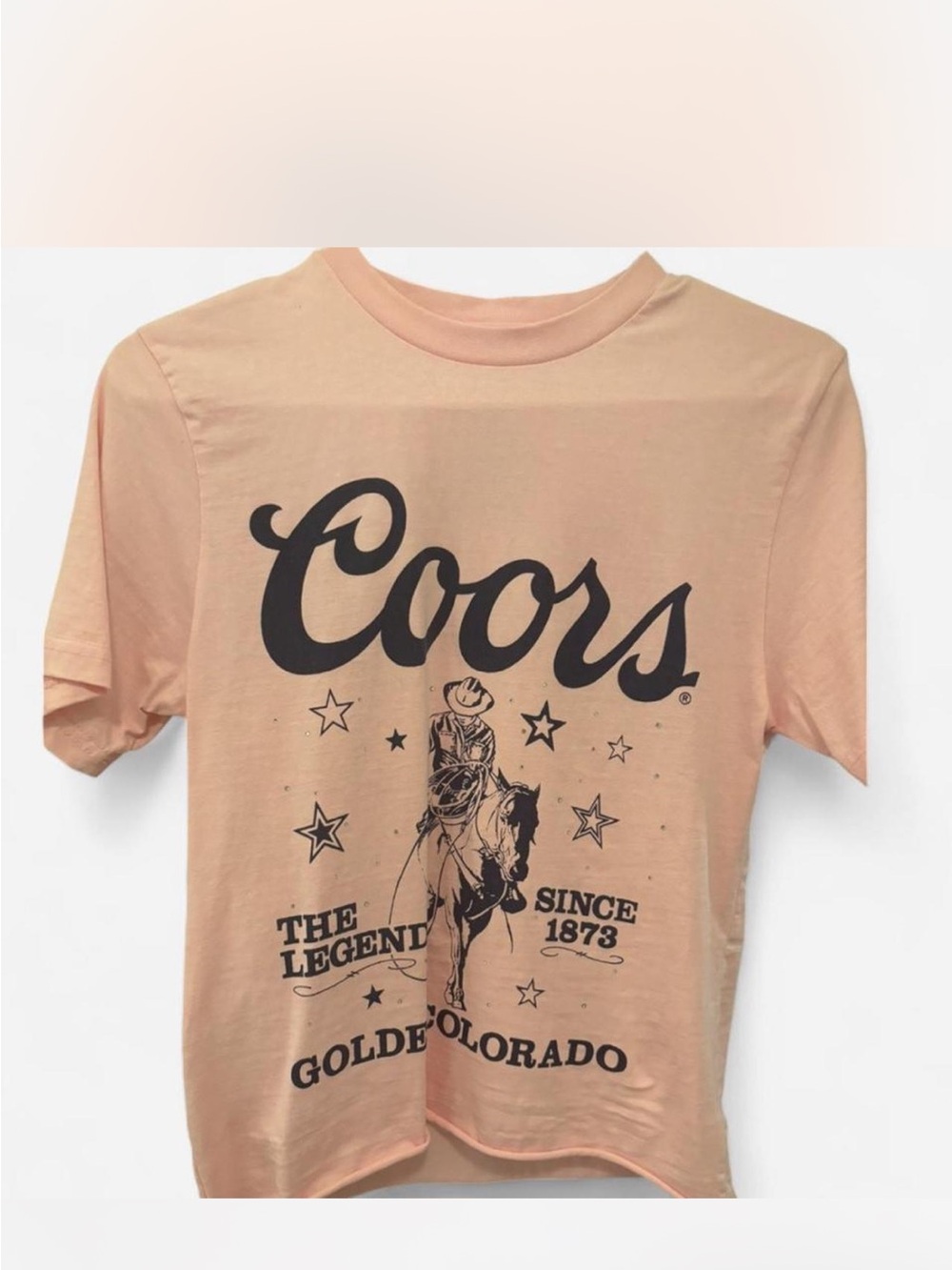 Coors Peach Short Sleeve Graphic Tee